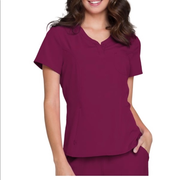 HeartSoul Other Heart Soul Wine Colored Jogger Scrubs Poshmark